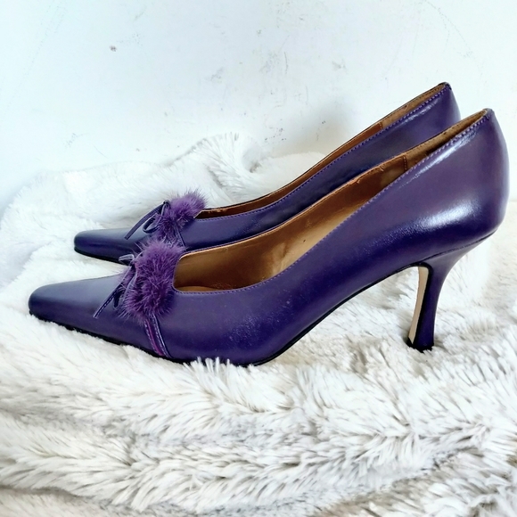j renee purple pumps